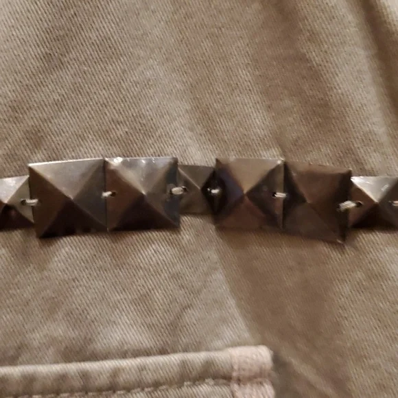 Khaki button-down jacket with pockets - Picture 3 of 5